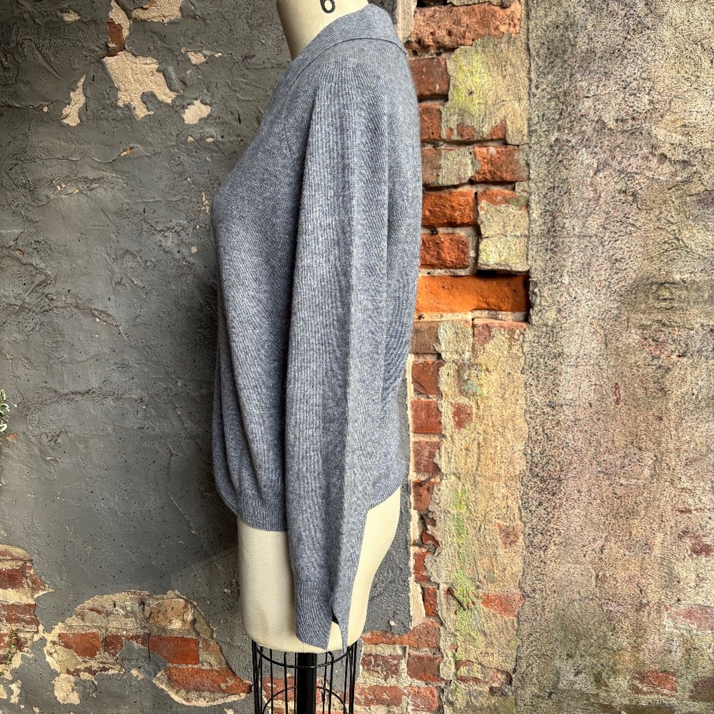 MINNIE ROSE Collared Cashmere Sweater - Picture 5 of 8